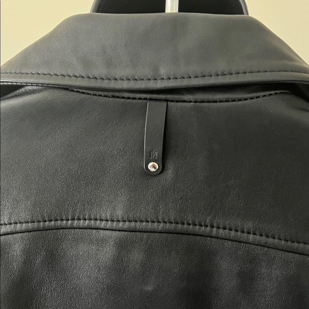 🖤Authentic Mackage Black Leather Moto Jacket (Women’s) - Picture 9 of 12